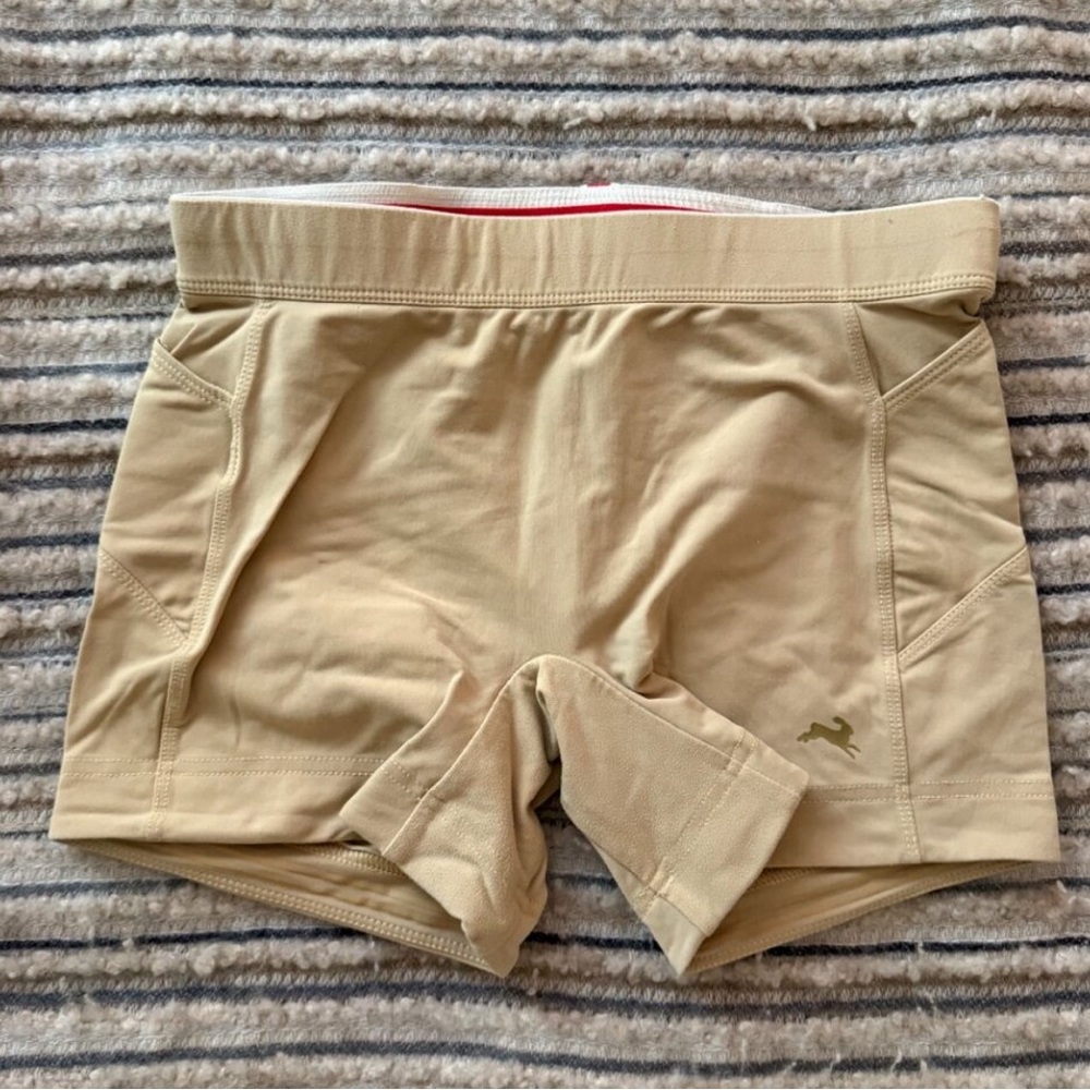 Gold Tracksmith Turnover Short Tights
